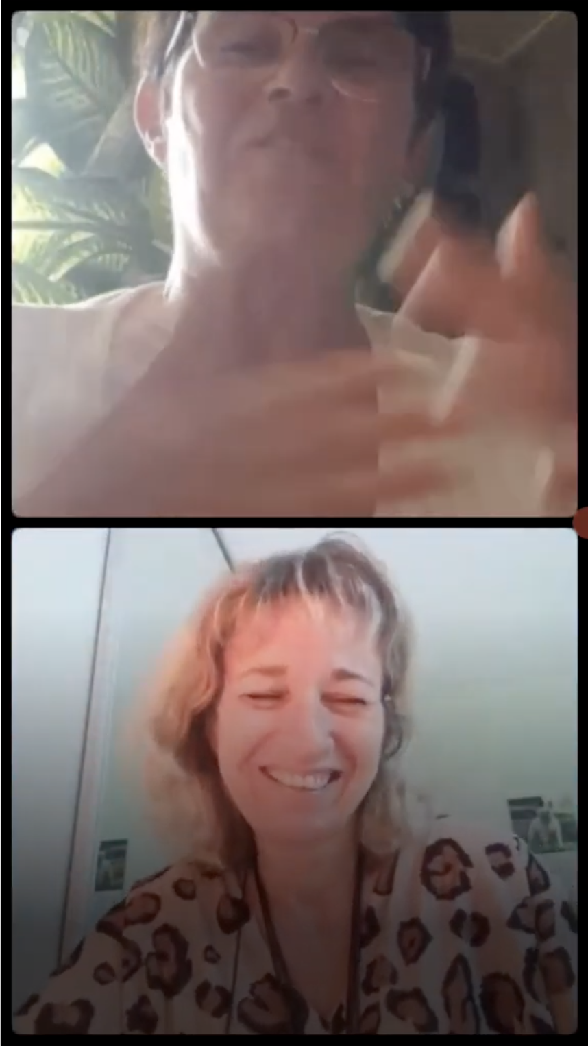 Interview en Live animée par Nathalie